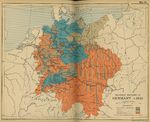 Las divisiones religiosas de Alemania c. 1610