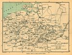 Mapa de Nyack y Tarrytown, Nueva York, Estados Unidos 1917
