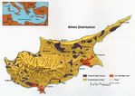 Mapa de la Distribución Étnica de Chipre