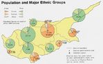 Mapa de Población de Chipre