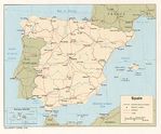 Mapa Político de España 1982