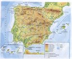 Mapa Físico de España