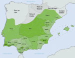 Reinos de Taifas en el año 1031