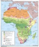 Vegetación Natural de África 1986