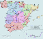 Mapa Politico, Provincia Misiones, Argentina