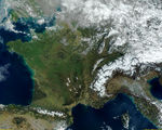 Francia de MODIS