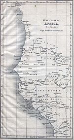 Costa Oeste de África 1832