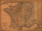Mapa de Carreteras de Francia 1914