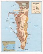 Mapa de carreteras de la Isla de La Palma