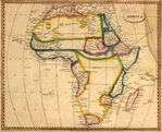 Mapa de África 1812