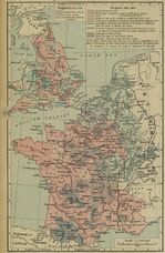 Mapa de Carcasona, Francia 1914