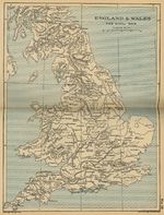 Mapa de la Guerra Civil Inglesa 1642  - 1651