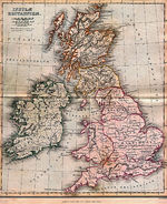 Mapa de Britannia (Isla de Gran Bretaña)