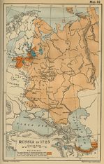 Rusia en 1725