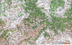 Mapa Satelital del Estadio Olimpico de Barcelona, España