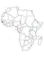 Mapa Mudo Político de África