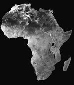 Mosaico satelital de África