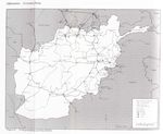 Mapa de Transporte y Campos Gasíferos en Afganistán