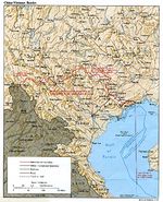 Mapa de la Frontera China - Vietnam