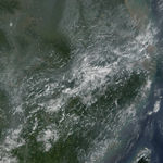 Foto, Imagen del Satelite Landsat, sensor Thematic Mapper, Córdoba, España