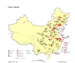 Mapa de las Industrias de China