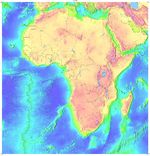 Hoja Lagos del Mapa Topográfico de África 1973