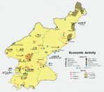 Mapa de Actividad Económica de Corea del Norte