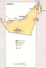 Mapa del Uso de la Tierra de los Emiratos Árabes Unidos
