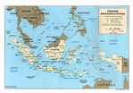 Mapa de las Divisiones de Indonesia
