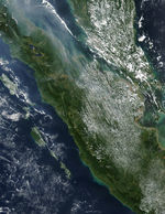 Incendios en Sumatra