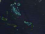 Islas en el Mar de Flores, Indonesia