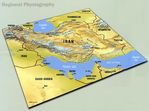 Mapa Fisiografico de Irán
