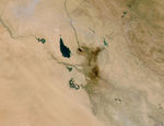 Imagen, Foto Satelite de las Lineas Nazca, Peru