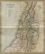 Mapa de la Antigua Palestina (Palaestina)