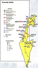 Mapa de la Actividad Económica de Israel