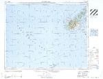 Hoja Fukue-Jima del Mapa Topográfico de Japón 1954