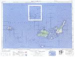 Hoja Iriomote-Jima del Mapa Topográfico de Japón 1954