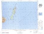Hoja Tanega-Shima del Mapa Topográfico de Japón 1954