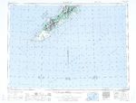 Hoja Tokotan del Mapa Topográfico de Japón 1954