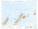 Hoja Rausu del Mapa Topográfico de Japón 1954