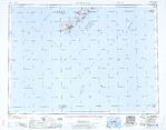 Mapa Político Pequeña Escala de Santa Helena con la Isla Ascensión y Tristán da Cunha