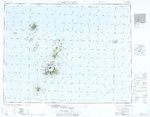 Hoja Onnekotan-Jima del Mapa Topográfico de Japón 1954