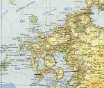 Mapa Político Pequeña Escala de la Isla Norfolk, Australia