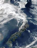 Japón de MODIS