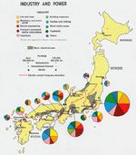 Industria y Energía Eléctrica en Japón 1971