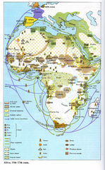 África entre los siglos XV y XVII
