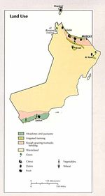 Mapa del Uso de la Tierra de Omán
