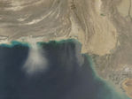 Tormenta de polvareda cerca de Pakistán