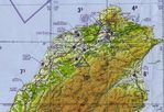 Mapa Político Pequeña Escala de la Isla de San Martín