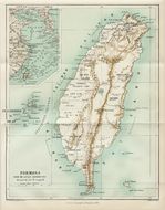 Mapa de Formosa 1896